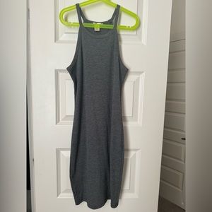 gray bodycon dress